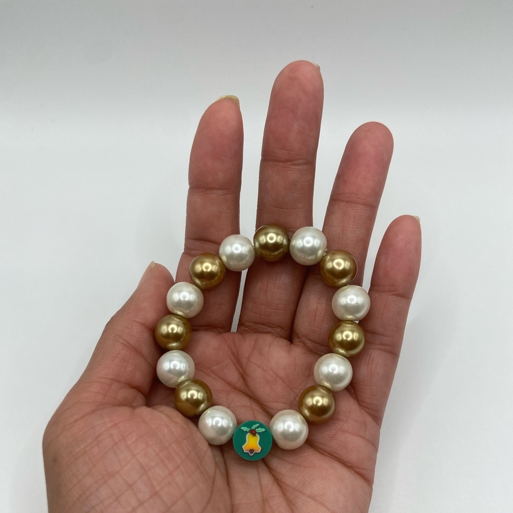 🎄Christmas Holiday Children’s Stretch Bead Bracelet